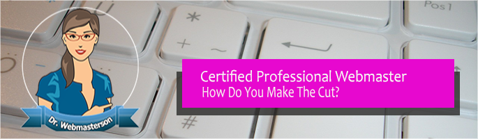 How to become a certified webmaster