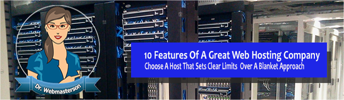 10 Features of Great Web Hosting 