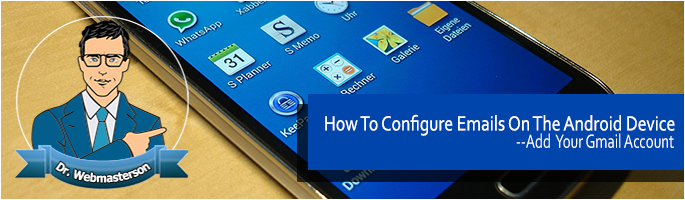 Configure Email on Android